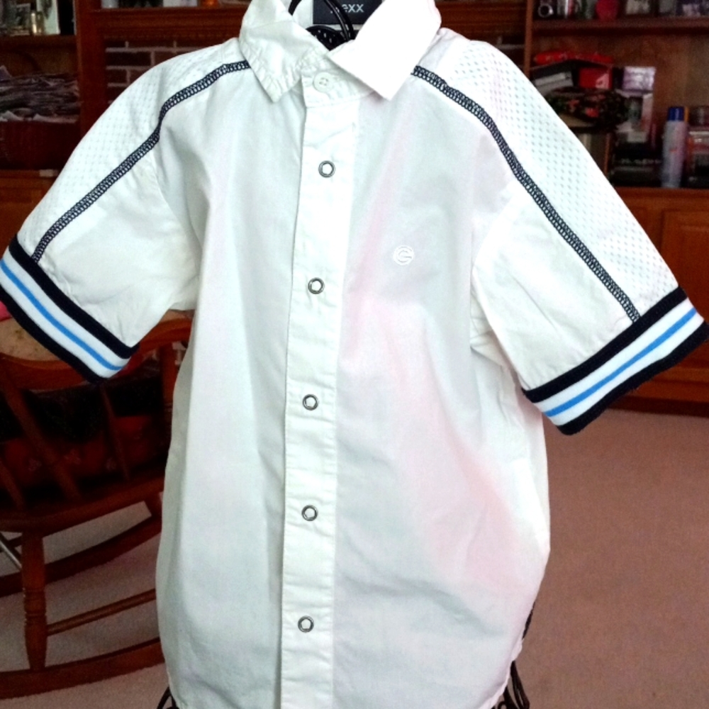 MEXX Signature Snap Shirt, 3-4 Toddler